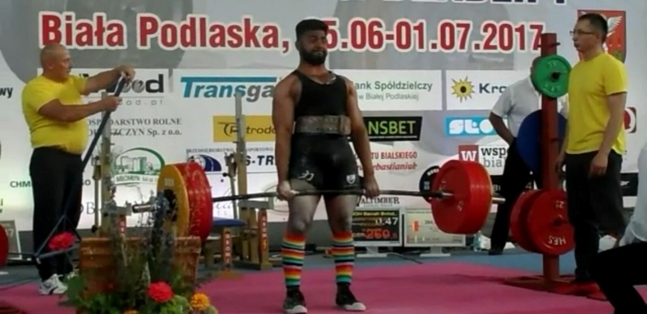 Sonny’s success at the European Powerlifting Championships
