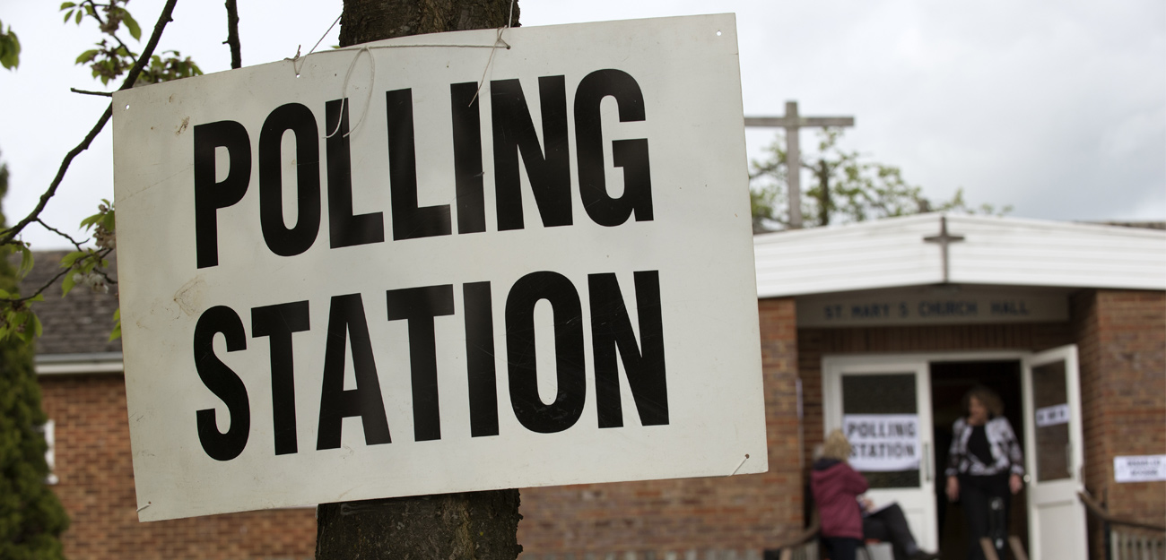 Cheshire East Borough Polling Station